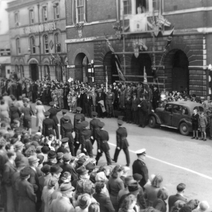 VE Day in Bridport